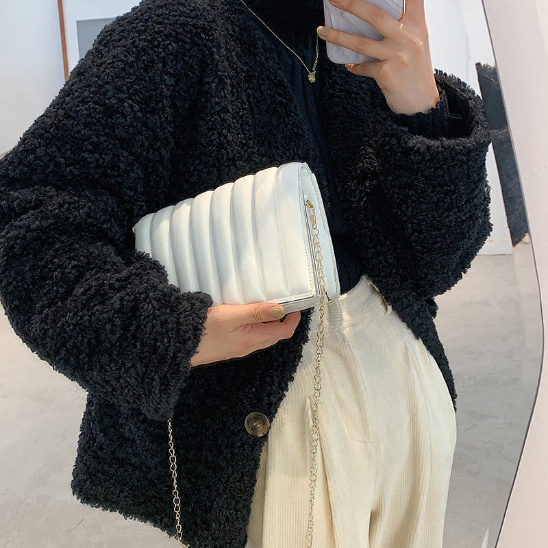 Trendy Ladies Shoulder Bag Rhombus Chain Bag