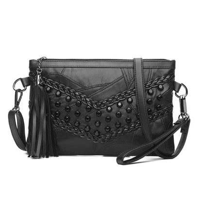 Ladies Sheepskin Mini Crossbody Bag Ladies Simple Shoulder Bag