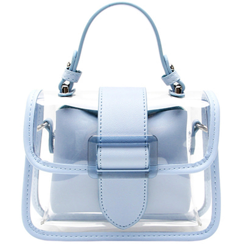 Ladies pvc transparent bag