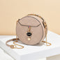 Ladies Small Round Bag Shoulder Messenger Bag